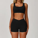 Load image into Gallery viewer, Premium Performance Knit Yoga Set With Contoured Leggings