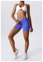 Load image into Gallery viewer, Seamless High Waist Studio Shorts Performance Luxe Elite