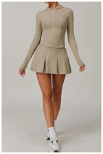 Load image into Gallery viewer, 2 Piece Contoured Performance Athleisure Set Nylon