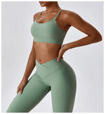 Load image into Gallery viewer, Seamless Contouring 2 Piece Yoga Set Performance Pro