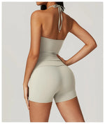 Load image into Gallery viewer, Ultra Light Weight Hanging Neck Sports Bra Breathable