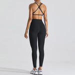 Load image into Gallery viewer, Seamless Two Piece Contour Performance Leggings Set Nylon
