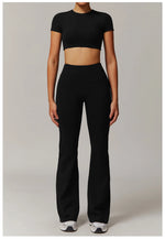 Load image into Gallery viewer, Seamless Contour Two Piece Yoga Set Luxe Performance Wear