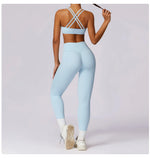 Load image into Gallery viewer, High Waist Contour Yoga Leggings Breathable Performance