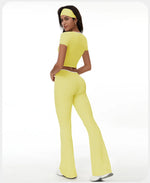 Load image into Gallery viewer, High Waist Contoured Performance Leggings Nylon Knit