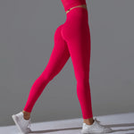 Load image into Gallery viewer, Seamless High Waist Yoga Leggings Performance Comfort