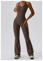 Load image into Gallery viewer, Seamless Contour Studio Jumpsuit Breathable Nylon Knit