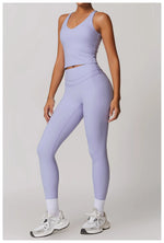 Load image into Gallery viewer, 2 Piece Premium Contoured Leggings Set For Performance