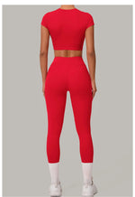 Load image into Gallery viewer, Luxurious Contour Performance Yoga Sculpt Set Silhouette