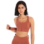 Load image into Gallery viewer, Ultraluxe Bra Front Zip Breathable Contour Sculpting