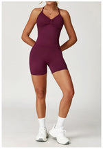 Load image into Gallery viewer, Two Piece Yoga Set Seamless Contour Performance Wear