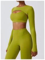 Load image into Gallery viewer, Nude Seamless Contour Knit Longline Performance Top