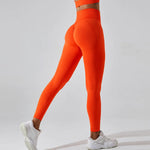 Load image into Gallery viewer, Seamless High Waist Leggings Moisture Wicking Contour
