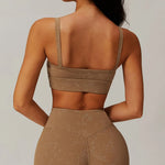 Load image into Gallery viewer, Contoured Seamless Push Up Top Breathable Performance