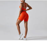 Load image into Gallery viewer, Seamless Contour 2 Piece Sculpted Yoga Wear Breathable