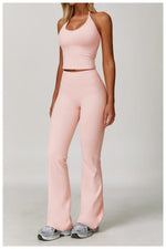 Load image into Gallery viewer, Two Piece Contour Yoga Set With Lux Performance Fabric