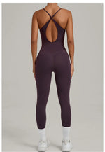 Load image into Gallery viewer, Breathable Contour One-Piece Yoga Jumpsuit Quick-Dry