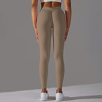 Load image into Gallery viewer, Seamless Contour High Waist Yoga Leggings Performance