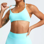 Load image into Gallery viewer, Luxurious Elevated Support Sports Bra Contour Seamless
