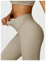 Load image into Gallery viewer, Luxurious High-Waist Contour Seamless Leggings Scrunch