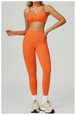 Load image into Gallery viewer, Seamless Contour 2-Piece Contemporary Yoga Set Breathable
