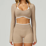 Load image into Gallery viewer, Seamless Contour Two Piece Yoga Set Luxe Performance Wear