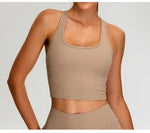 Load image into Gallery viewer, High Impact Ribbed Contour Sport Bra Breathable For Running