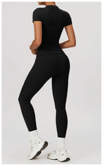 Load image into Gallery viewer, Two Piece Contoured Athleisure Set