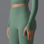 Load image into Gallery viewer, Seamless High Waist Yoga Leggings Performance Comfort