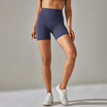 Load image into Gallery viewer, Luxurious High Waist Breathable Yoga Shorts Contour