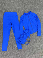 Load image into Gallery viewer, Ultra Premium Contour Performance Yoga Tracksuit Breathable