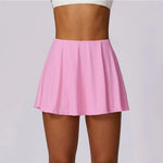 Load image into Gallery viewer, Seamless Performance Tennis Skort with Breathable Knit