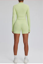 Load image into Gallery viewer, Contour Stretch Athleisure Bell Bottoms Set Nylon Spandex