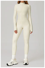 Load image into Gallery viewer, Premium Seamless Sculpted One Piece Yoga Tracksuit
