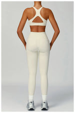Load image into Gallery viewer, Seamless Performance Contour Yoga Set With Waist Band