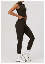 Load image into Gallery viewer, Two Piece Contoured Athleisure Set