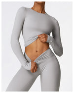 Load image into Gallery viewer, Premium Breathable Quick Dry Long Sleeve Nylon Knit