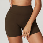 Load image into Gallery viewer, High Waist Yoga Shorts Contour Moisture Wicking Breathable