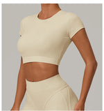 Load image into Gallery viewer, Premium Quick Dry Yoga Tee With Light Weight Sleeves