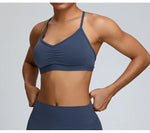 Load image into Gallery viewer, Seamless Back Contour Sport Bra Moisture-Wicking Quick-Dry