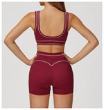 Load image into Gallery viewer, 2 Piece Ultra Contour Seamless Yoga Set Performance Weave