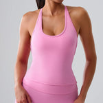 Load image into Gallery viewer, Cross Back Contour Seamless Sports Bra Performance
