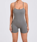 Load image into Gallery viewer, Seamless Backless Studio Lux Jumpsuit Set All Season Comfort