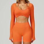 Load image into Gallery viewer, Seamless Contour 2-Piece Contemporary Yoga Set Breathable