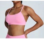 Load image into Gallery viewer, Cross Strap Seamless Yoga Bralette Premium Performance Fit