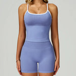 Load image into Gallery viewer, Seamless Contour Two Piece Yoga Set Luxe Performance Wear