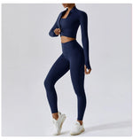 Load image into Gallery viewer, Three Piece Contoured Yoga Set Athleisure Signature