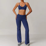 Load image into Gallery viewer, Seamless Contour Two Piece Yoga Set Luxe Performance Wear