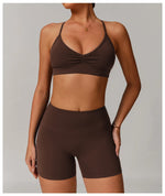 Load image into Gallery viewer, Lux Contour Sports Bra Breathable Shockproof Sculpted
