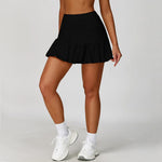 Load image into Gallery viewer, High Waist Tennis Skirt With Breathable Pockets Nylon